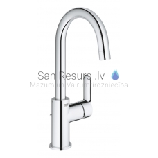 GROHE kriauklės maišytuvas su pop-up BauEdge L