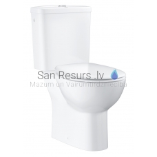 GROHE WC унитаз BauCeramic Rimless с крышкой Soft Close (горизонтальный выход)