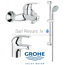 GROHE bathroom faucet set Euroeco