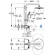 GROHE душевая система с термостатом SmartControl EUPHORIA MONO 260