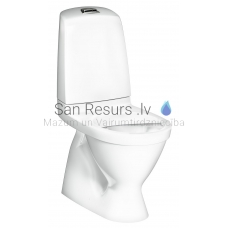 Gustavsberg WC унитаз 1500 Nautic Hygienic Flush 2/4l (вертикальный выход) без крышкой