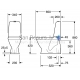 Gustavsberg WC унитаз 1500 Nautic Hygienic Flush C+ 2/4l (вертикальный выход) с крышкой Soft Close