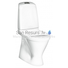 Gustavsberg WC унитаз 1546 Nautic Hygienic Flush 2/4l (вертикальный выход) без крышкой