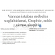 Gustavsberg ant sienos pakabinta spintelė Graphic 600x160