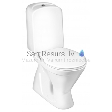 Gustavsberg WC унитаз 3500 Nordic3 3/6l (вертикальный выход) с стандартной крышкой