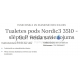 Gustavsberg WC унитаз 3510 Nordic3 3/6l (горизонтальный выход) без крышкой