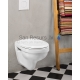 Gustavsberg WC piekaramais tualetes pods 3530 Nordic3 ar standarta vāku