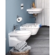 Gustavsberg Artic/5G84 Hygienic Flush Soft Close klozeto dangtis