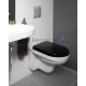 Gustavsberg Artic/5G84 Hygienic Flush Soft Close klozeto dangtis