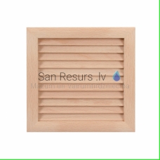 HACO medinės ventiliacijos grotelės VMD 150x150