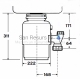 InSinkErator Evolution 150 pārtikas atkritumu smalcinātājs 1.005 ml