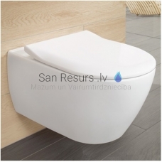 VILLEROY & BOCH SUBWAY 2.0 Rimless WC подвесной унитаз с Soft Close крышкой