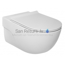 WC подвесной унитаз Meridian Rimless с крышкой Soft Close