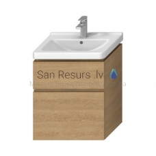 Bathroom vanity unit CUBITO-N 60, without washbasin, chaoa, two drawers