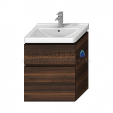 Bathroom vanity unit CUBITO-N 60, without washbasin, wenge, two drawers