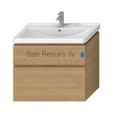 Bathroom vanity unit CUBITO-N 85, without washbasin, chaoa, two drawers