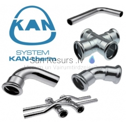 KAN-therm Steel presuojamos jungiamosios detalės