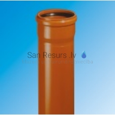 Magnaplast KG kanalizācijas caurule SN4 Ø 315x7,7/2000 mm PVC – ārējās