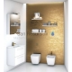 KAME WC wall mounted toilet BORMIDA