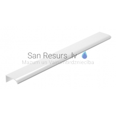 KAME H12 rankena (baltas matinis) 200 mm