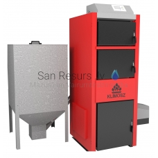 KLIMOSZ granulinis katilas DUOPELET EKO 15kW L/R su bunkeriu 310L