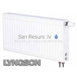 Radiatoriai LYNGSON MODUL COMPACT INTEGRA tipo grindų prijungimas