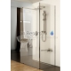 Ravak душевой уголок WALK IN Corner 120/80 v.200 черный + прозрачное стекло
