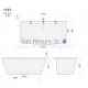 PAA akmens masas vanna STEP 1700x895x640