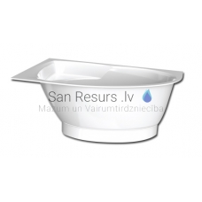 PAA akmens masas vanna TRE 1500x1000x650