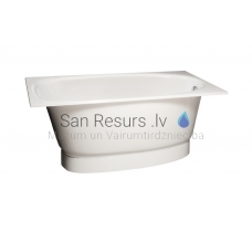 PAA akmens masas vanna UNO 1500x750x630