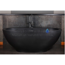 PAA akmens masas vanna DOLCE GRAPHITE 1800x900x650