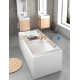 PAA SILKSTONE iebūvējama vanna INFINITY 1795x795x620
