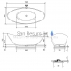 PAA SILKSTONE vanna FELICE GRAPHITE 1945x830x715