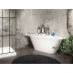 PAA SILKSTONE vanna DECO CORNER D 1660x1270x630