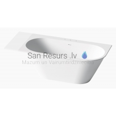 PAA SILKSTONE vanna DECO SHAPE RE D 1700-2000x825x630