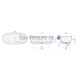 PAA stone mass bathtub BELLA 1705x800x550