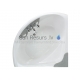 PAA acrylic bathtub RUMBA 1570x1570x655