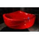 PAA acrylic bathtub RUMBA 1570x1570x655
