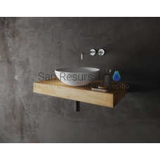 PAA plaukts zem izlietnes SOLID 800X450X95