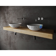 PAA plaukts zem izlietnes SOLID 1600X450X95