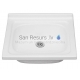POLIMAT acrylic kitchen sink ZJ-52 52x47