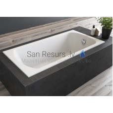 POLIMAT taisnstūra akrila vanna CLASSIC SLIM 180x80