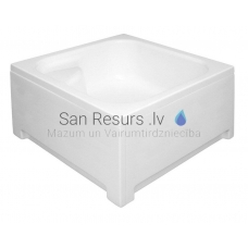 POLIMAT priekinė panelė dušo padėklui KOBE 80x80x26