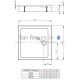 RADAWAY душевой поддон DOROS C Compact 100x100x11.5
