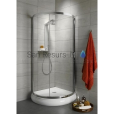 RADAWAY душевая кабина PREMIUM PLUS B 190x90x90 Хром + Fabric стекло