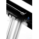 RADAWAY dušas kabīne CLASSIC A 185x80x80 Chrome + caurspīdīgs stikls