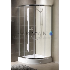 RADAWAY душевая кабина PREMIUM A 190x80x80 Хром + Fabric стекло