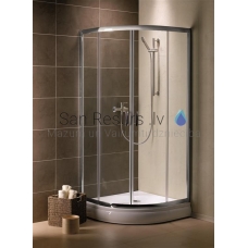 RADAWAY душевая кабина PREMIUM PLUS A 190x 80x 80 Хром + Fabric стекло