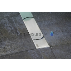 Ravak Chrome dušas notekkanāls no nerūsējošā tērauda 850 mm