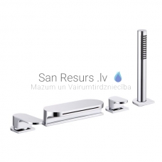 Ravak uz vannas malas iegriežamais vannas jaucējkrāns Chrome-CR 025.00